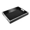 black tray